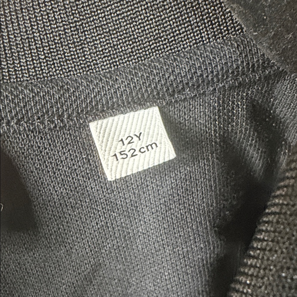 Burberry Kids Black Polo with Red and White Accents - Picture 4 of 7